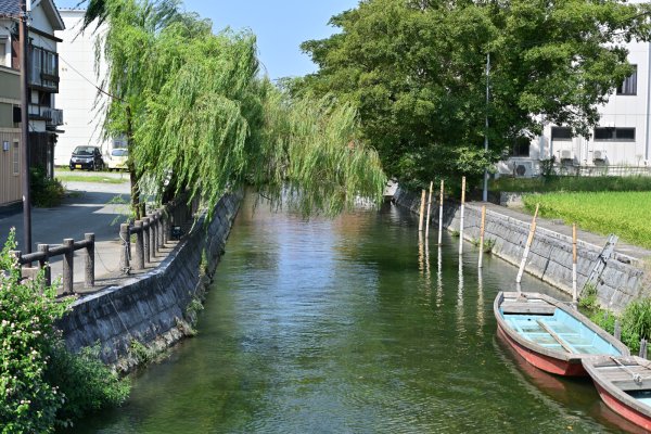 水郷柳川の川下り(2)：水路