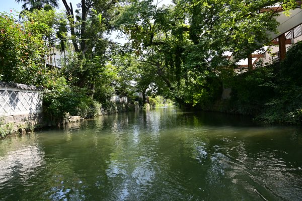 水郷柳川の川下り(7)：城内の水路