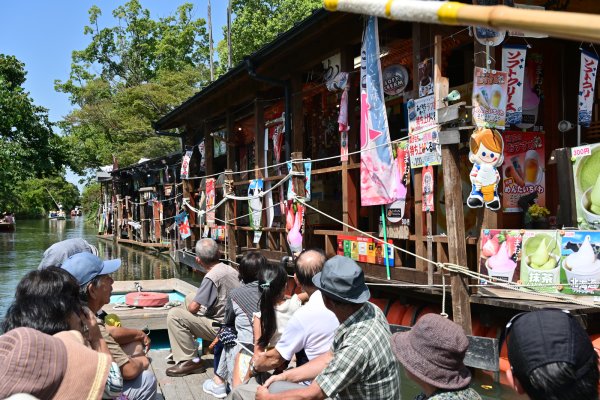 水郷柳川の川下り(12)：売店