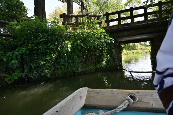 水郷柳川の川下り(15)：弥兵衛門橋