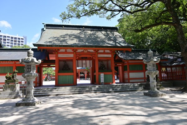 住吉神社(2)：神門