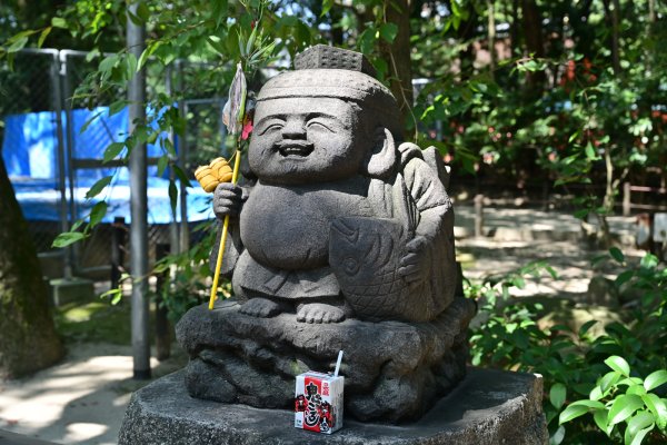 住吉神社(8)：恵比須像