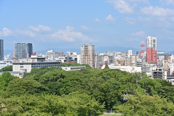 福岡城址(4)：天守台跡