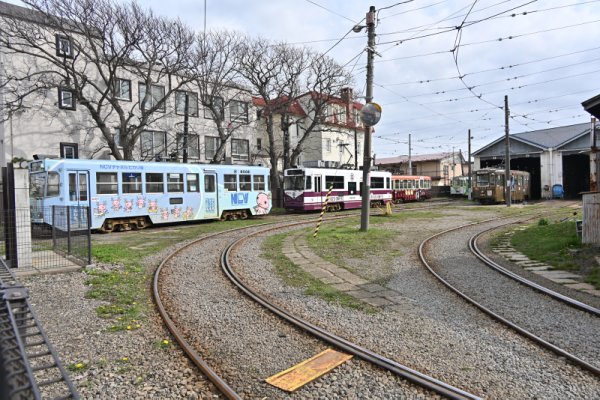 函館市電：駒場車庫