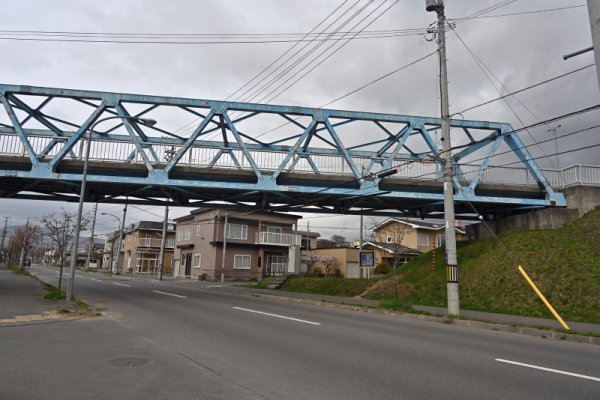 戸井線廃線跡：ライラック橋