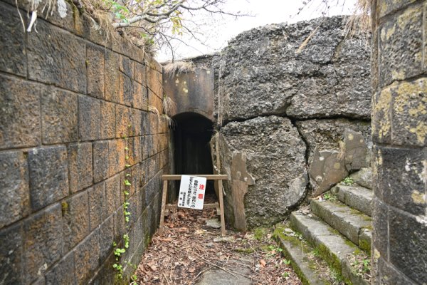 函館山トレッキング：入江山観測所跡