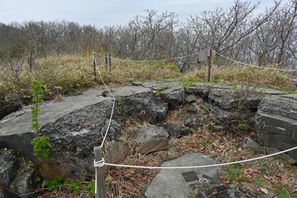 函館山トレッキング：入江山観測所跡