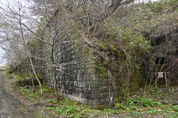 函館山トレッキング：千畳敷第一砲台跡