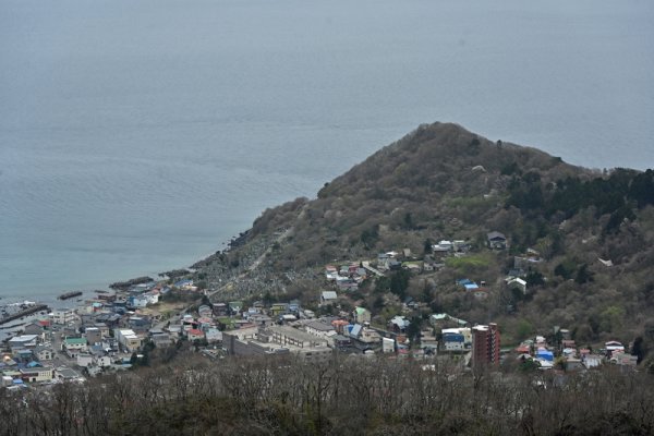 函館山トレッキング：立待岬