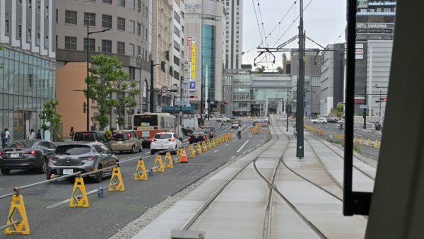 広島駅へのスロープが！