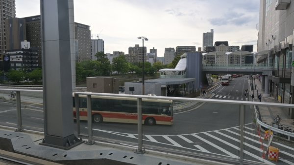 広島駅出発
