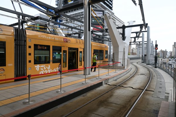 広島駅：Dホームから