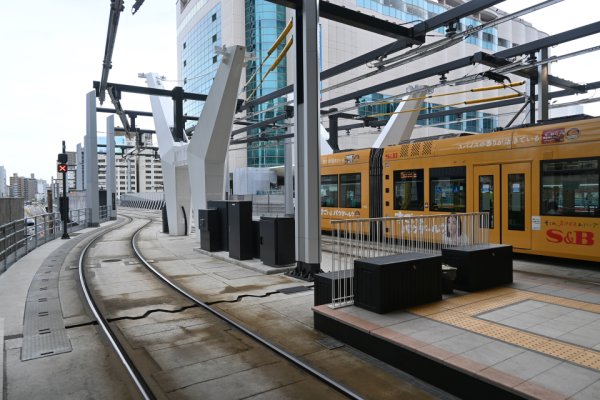 広島駅：Aホームから