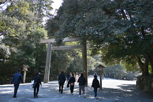 内宮：一の鳥居