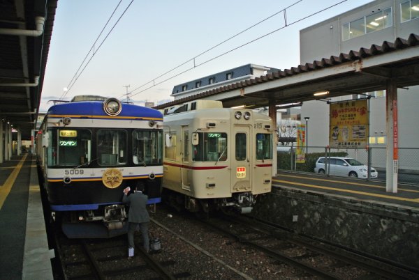 一畑電鉄：松江しんじ湖温泉駅