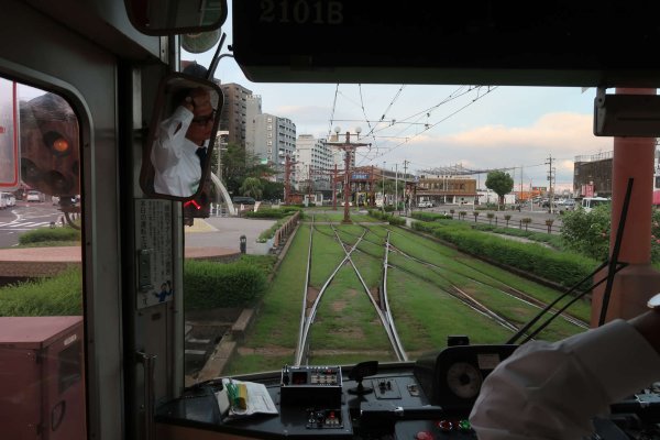 鹿児島市電(1)：鹿児島駅