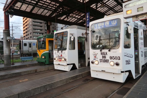 鹿児島市電(3)：鹿児島駅