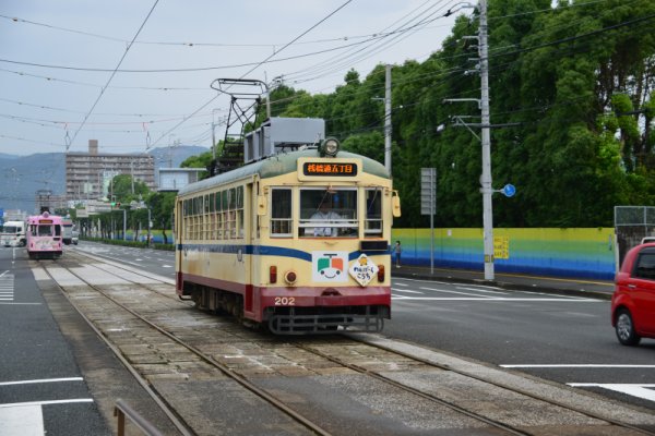 とさでん：桟橋前車庫電停