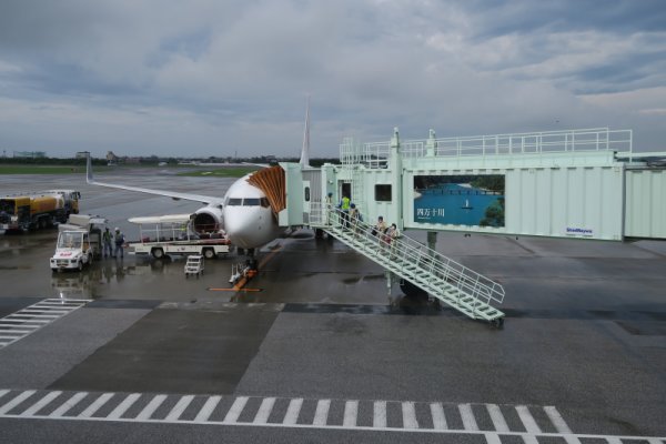 高知空港：ターミナルビルから