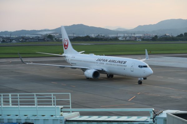 高知龍馬空港：帰りの機材