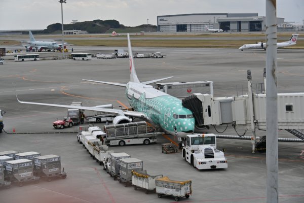 那覇空港：結ジンベイ
