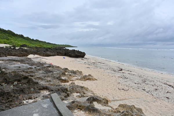 久高島：ピザ浜