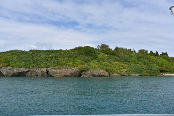 久高島から出航