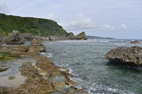 ギーザバンタの滝：滝の下
