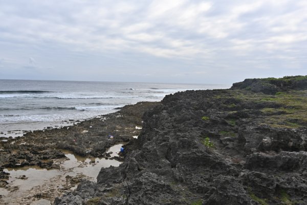 荒崎：沖縄本島最南端