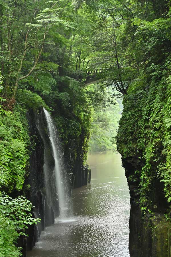 高千穂散策歩道(9)：真名井の滝