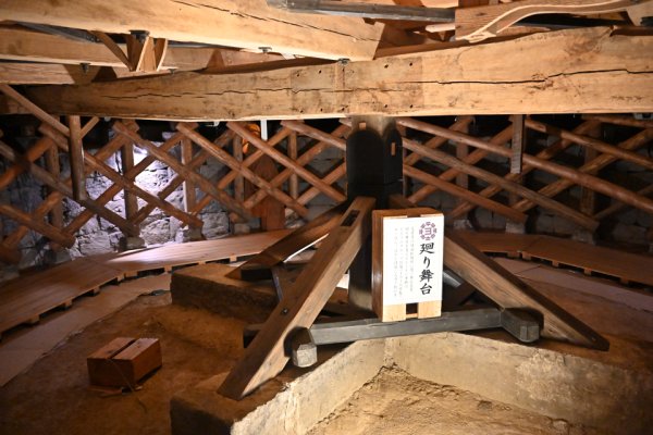 八千代座(8)：廻り舞台