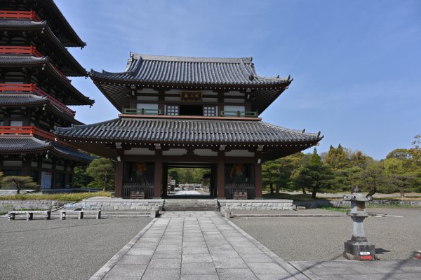 蓮華院誕生寺：仁王門