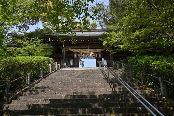 菊池神社：神門