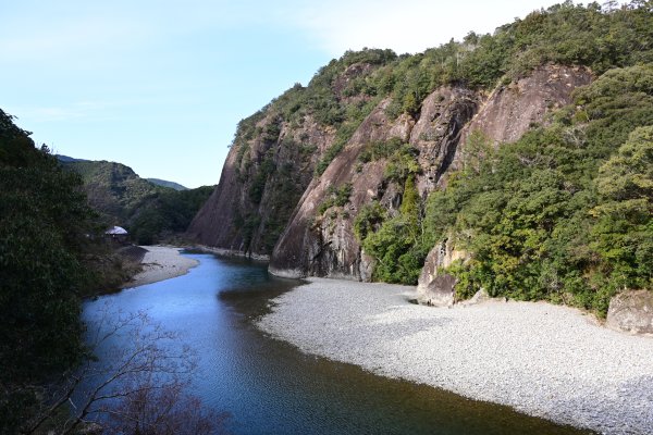 古座川の一枚岩(2)