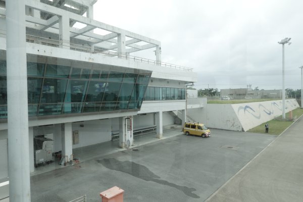 久米島空港搭乗橋