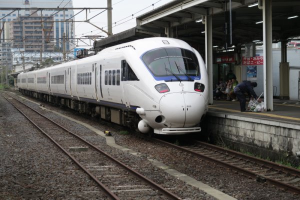 長崎駅：特急かもめ