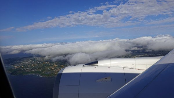 JAL901便の機内から(2)