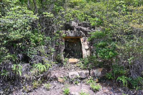 鬼ノ城散策(16)：石の枠組み