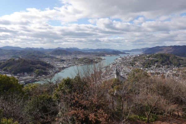 浄土寺山展望台：眺め