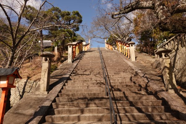 西國寺：参道