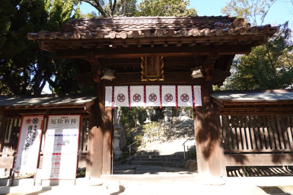 備後護国神社：南の門