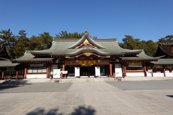 福山八幡宮：合祭殿