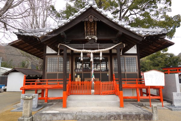 大島神社：本殿