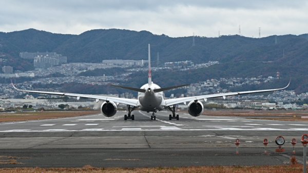 千里川土手(3)：JA2087便