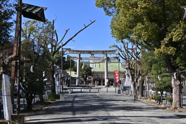 生國魂神社(1)：大鳥居