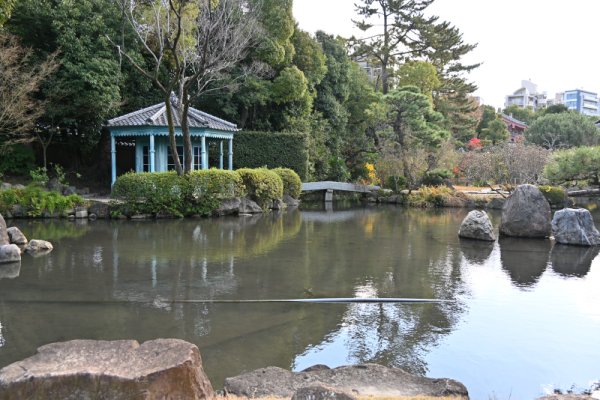 四天王寺(19)：極楽の池と八角亭