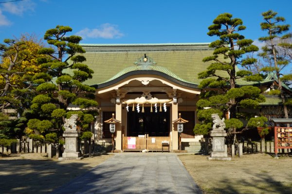 大江神社(2)：拝殿