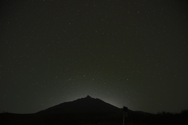 利尻の星空(1)：白い恋人の丘