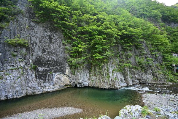 久慈渓流鏡岩(1)