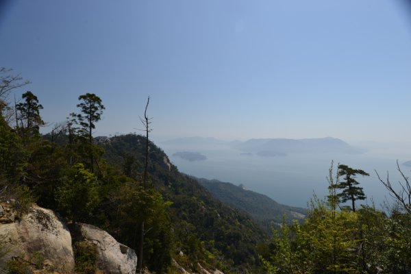 弥山登山：瀬戸内海